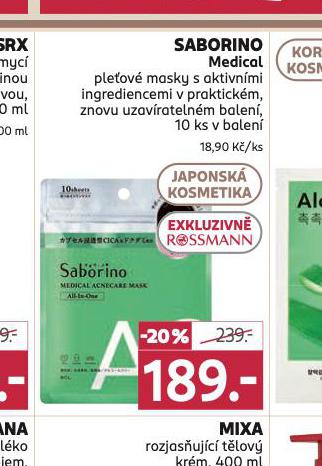 SABORINO MEDICAL PLEOV MASKY