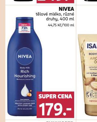 NIVEA TLOV MLKO