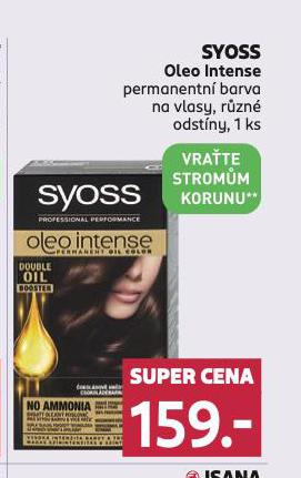 SYOSS OLEO INTENSE BARVA NA VLASY