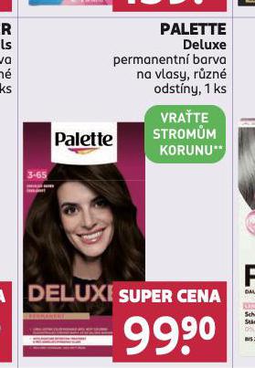 PALETTE DELUXE PERMANENTN BARVA NA VLASY