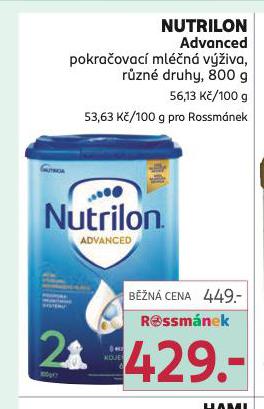 NUTRILON ADVANCED POKRAOVAC MLN VݎIVA