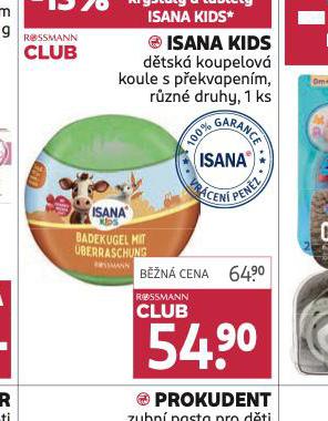 ISANA KIDS DTSK KOUPELOV KOULE S PEKVAPENM