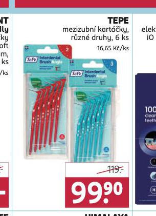 TEPE MEZIZUBN KARTKY