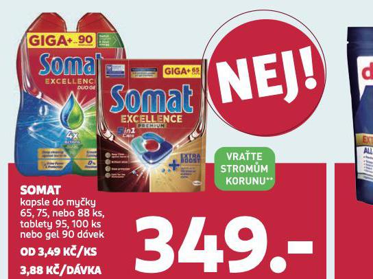 SOMAT KAPSLE, GEL DO MYKY