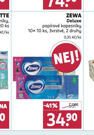 ZEWA DELUXE TOALETN PAPR