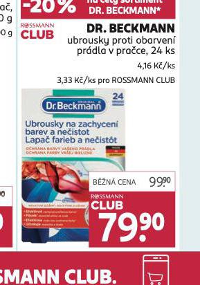 DR. BECKMANN UBROUSKY PROTI OBARVEN