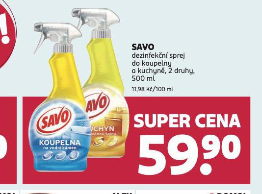 SAVO DEZINFEKN SPREJ