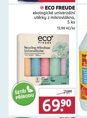 ECO FREUDE EKOLOGICK UNIVERZLN UTRKY Z MIKROVLKNA