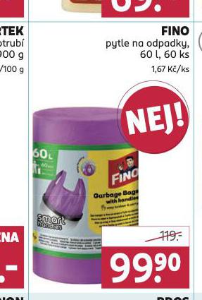 FINO PYTLE NA ODPADKY