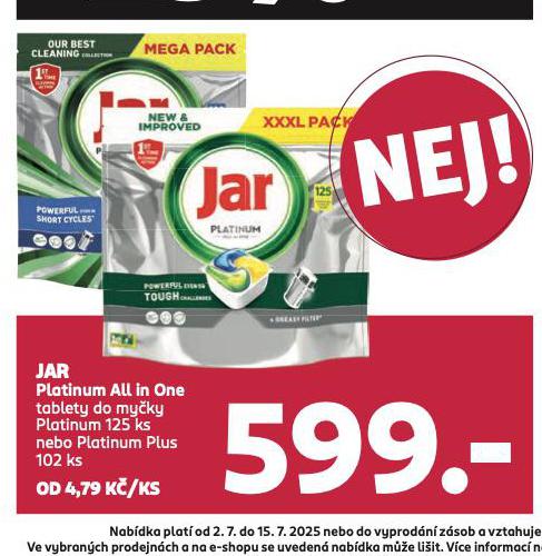 JAR PLATINUM TABLETY DO MYKY