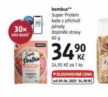 BOMBUS SUPER PROTEIN KAE S PCHUT JAHODY