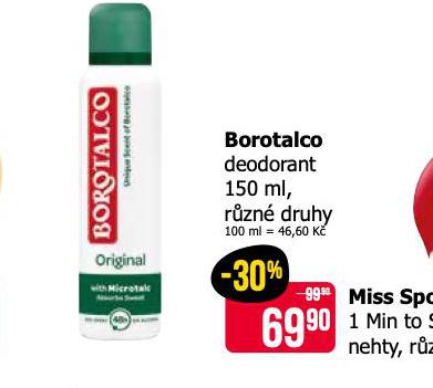 BOROTALCO DEODORANT