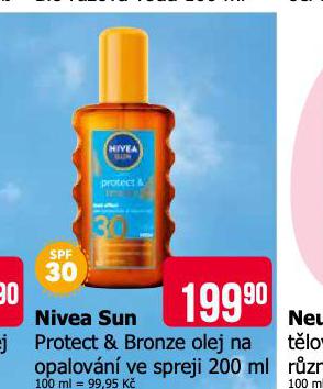 NIVEA SUN OLEJ NA OPALOVN