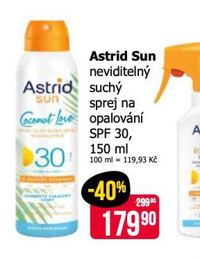 ASTRID SUN NEVIDITELN SUCH SPREJ NA OPALOVN