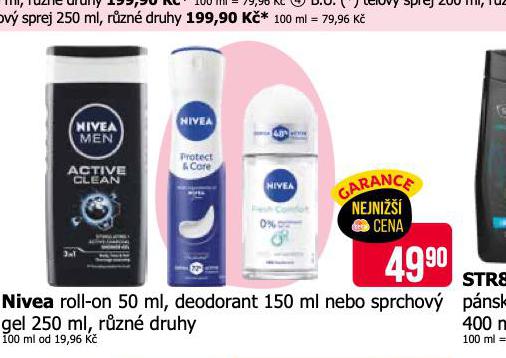 NIVEA ROLL-ON, DEODORANT