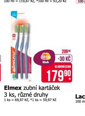 ELMEX ZUBN KARTEK