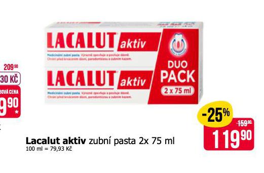 LACALUT AKTIV ZUBN PASTA