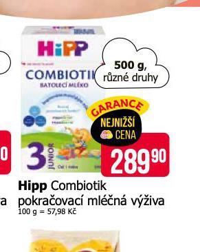 HIPP COMBIOTIK POKRAOVAC MLN VݎIVA