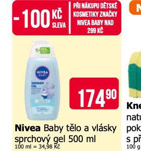 NIVEA BABY TLO A VLSKY SPRCHOV GEL