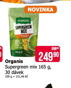 ORGANIS SUPERGREEN MIX