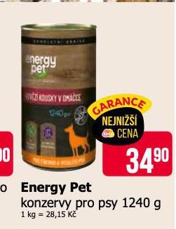 ENERGY PET KONZERVY PRO PSY