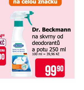DR. BECKMANN ISTI NA SKVRNY OD DEODORANT A POTU