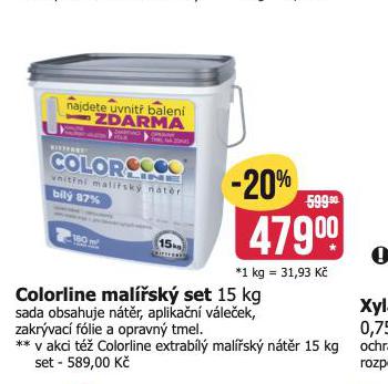 COLORLINE MALSK SET
