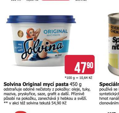SOLVINA ORIGINAL MYC PASTA