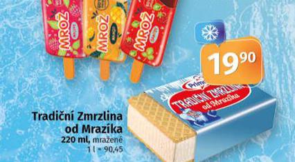 TRADIN ZMRZLINA OD MRAZKA