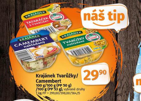 KRAJNEK TVARَKY / CAMEMBERT