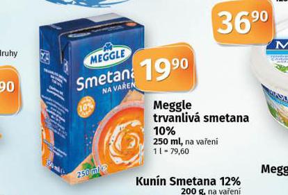 MEGGLE TRVANLIV SMETANA 10%