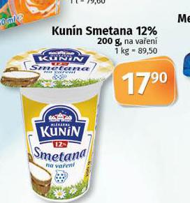 KUNN SMETANA 12%