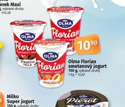 OLMA FLORIAN SMETANOV JOGURT