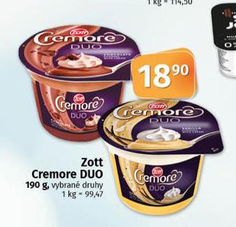ZOTT CREMORE DUO