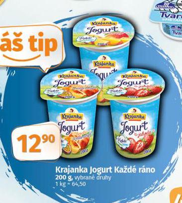 KRAJANKA JOGURT KAD RNO