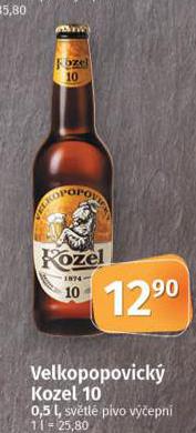 PIVO VELKOPOPOVICK KOZEL 10