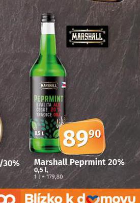 MARSHALL PEPRMINT 20=