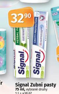 SIGNAL ZUBN PASTA