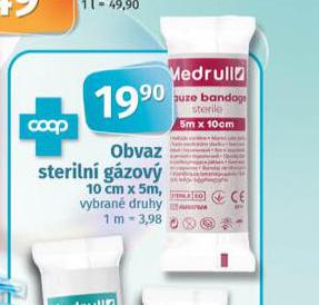 OBVAZ STERILN GZOV