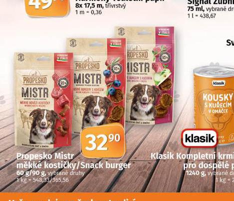 PROPESKO MISTR MKK KOSTIKY PRO PSY