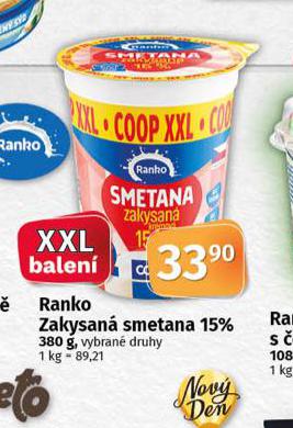 RANKO ZAKYSAN SMETANA 15%