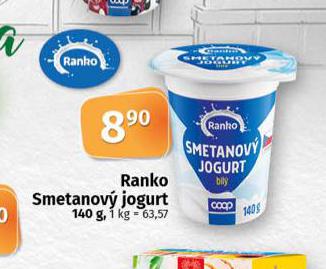 RANKO SMETANOV JOGURT