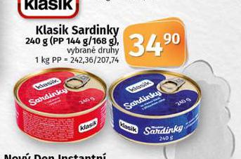 KLASIK SARDINKY