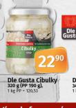 DLE GUSTA CIBULKY