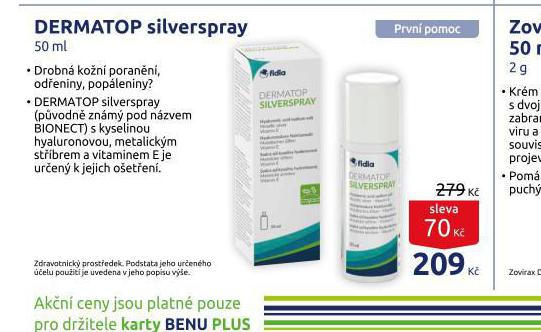 DERMASTOP SULVERSPRAY