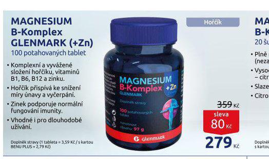 MAGNESIUM B-KOMPLEX GLENMARK