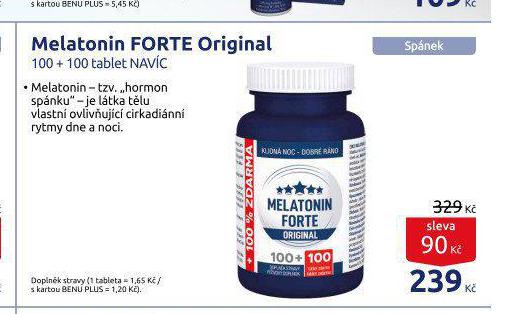 MELATONIN FORTE ORIGINAL