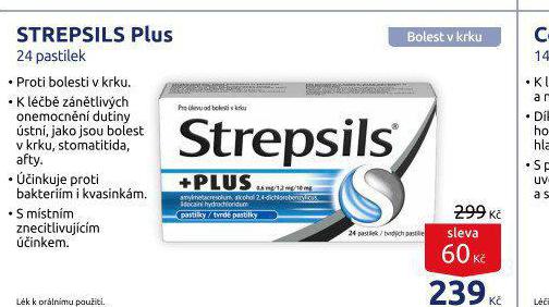 STREPSILS PLUS