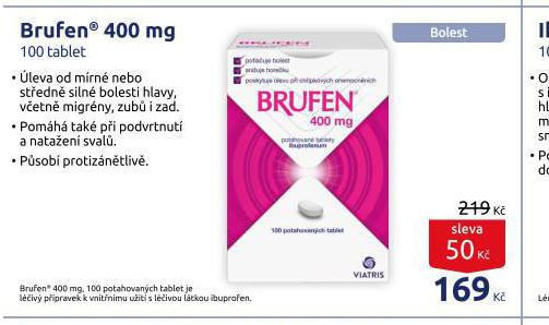 BRUFEN 400 MG