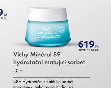VICHY MINERL 89 HYDRATAN MATUJC SORBET
